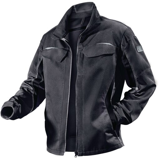 Bundjacke Pulsschlag schwarz grau